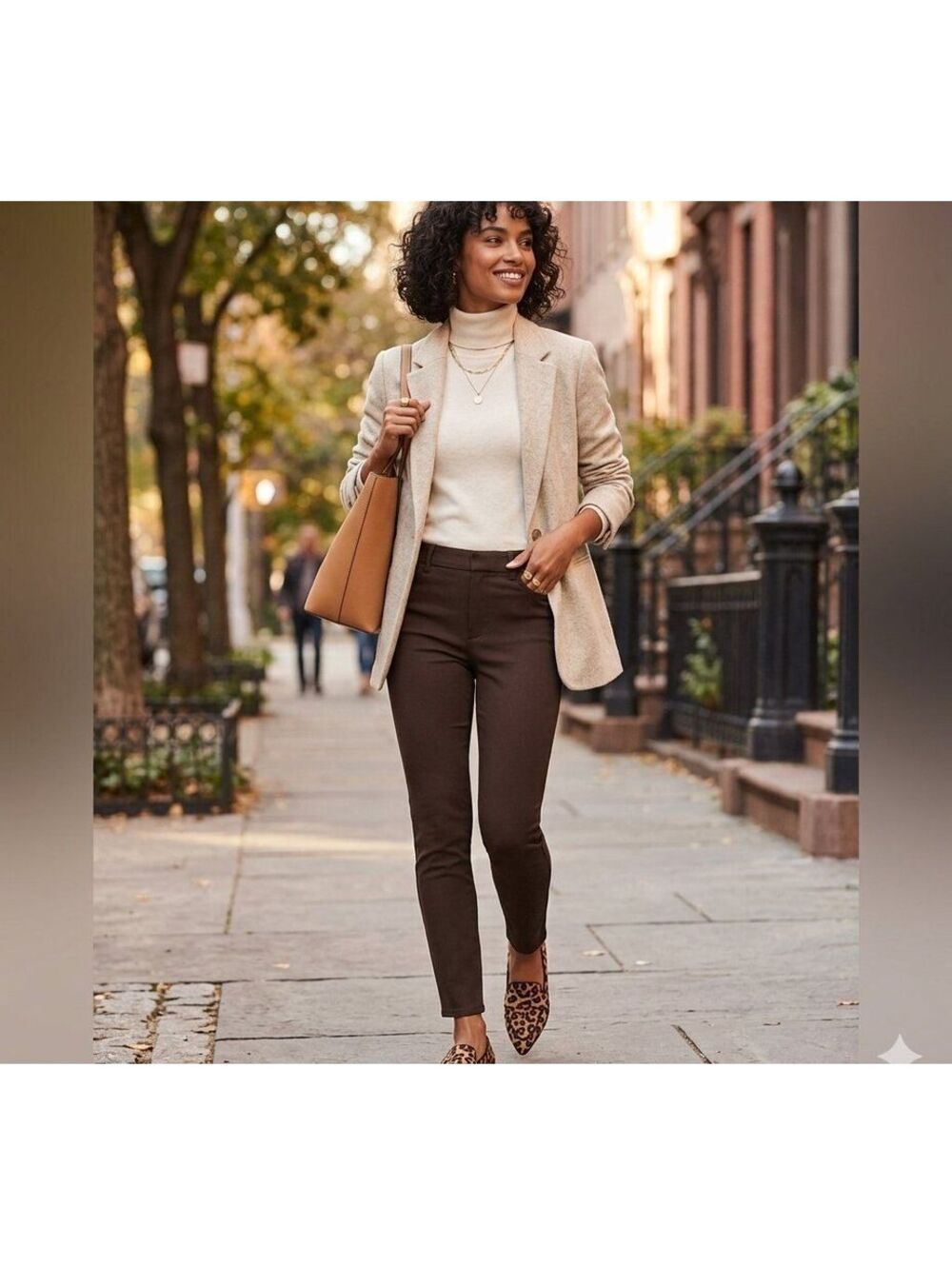✨ Ann Taylor Dark Brown Comfort Stretch Skinny Pants - Size 2 Petite ✨